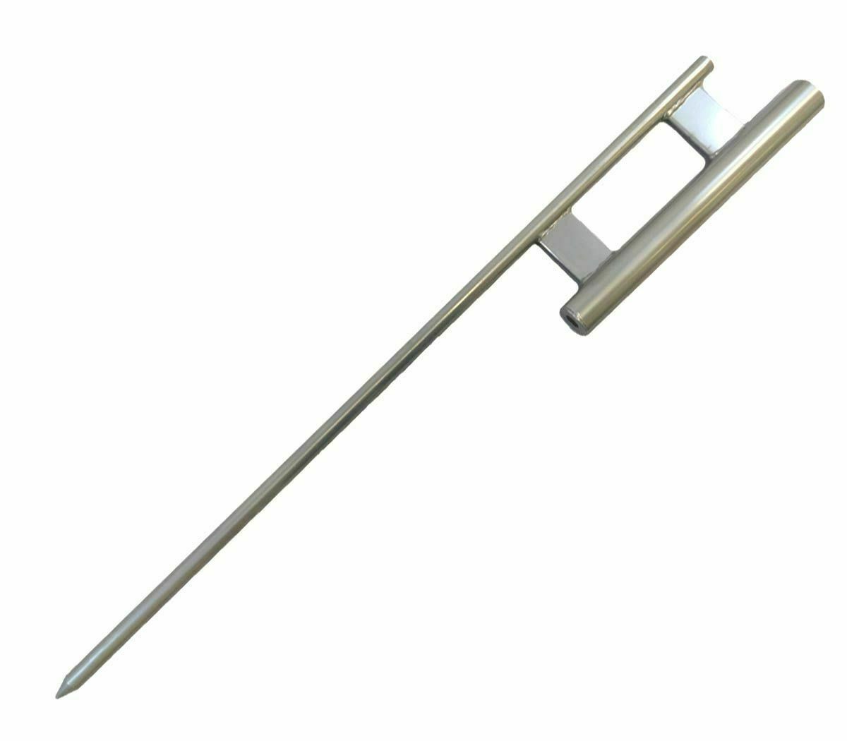 Six Pack GROUND SPIKES Windless Swooper Feather Banner Sign Flag Pole Mount USA