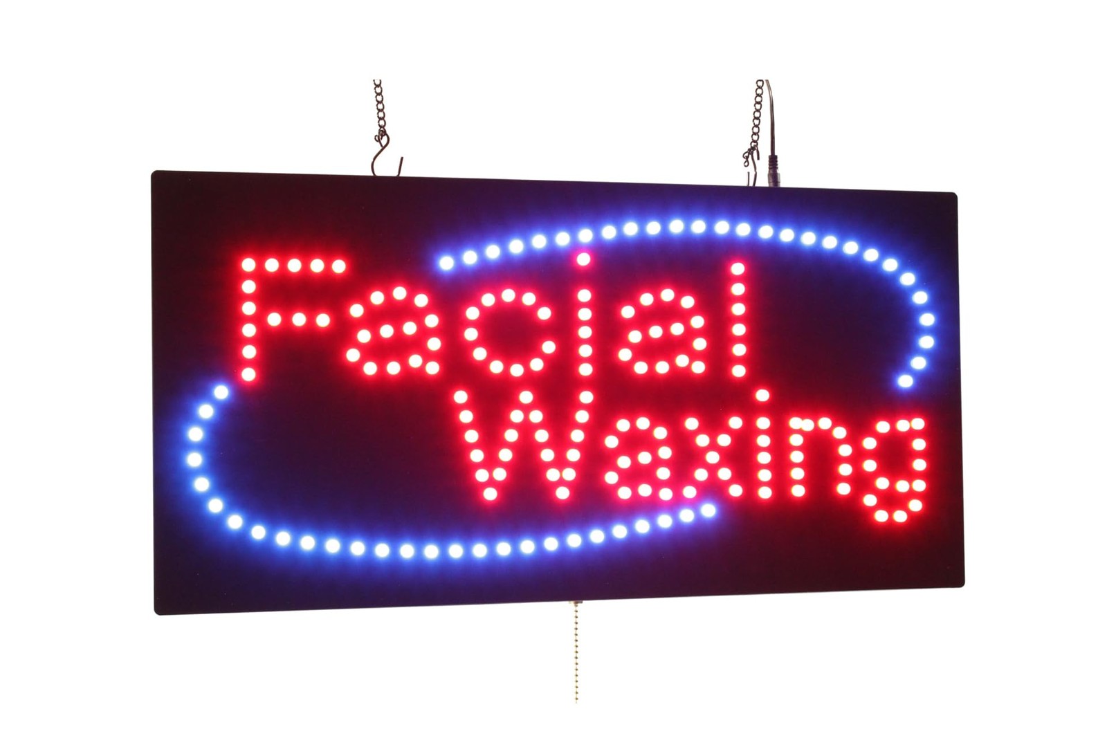 Facial Waxing Sign 24X12 60X30Cm Topking Led Neon Florescent Signage Signboard