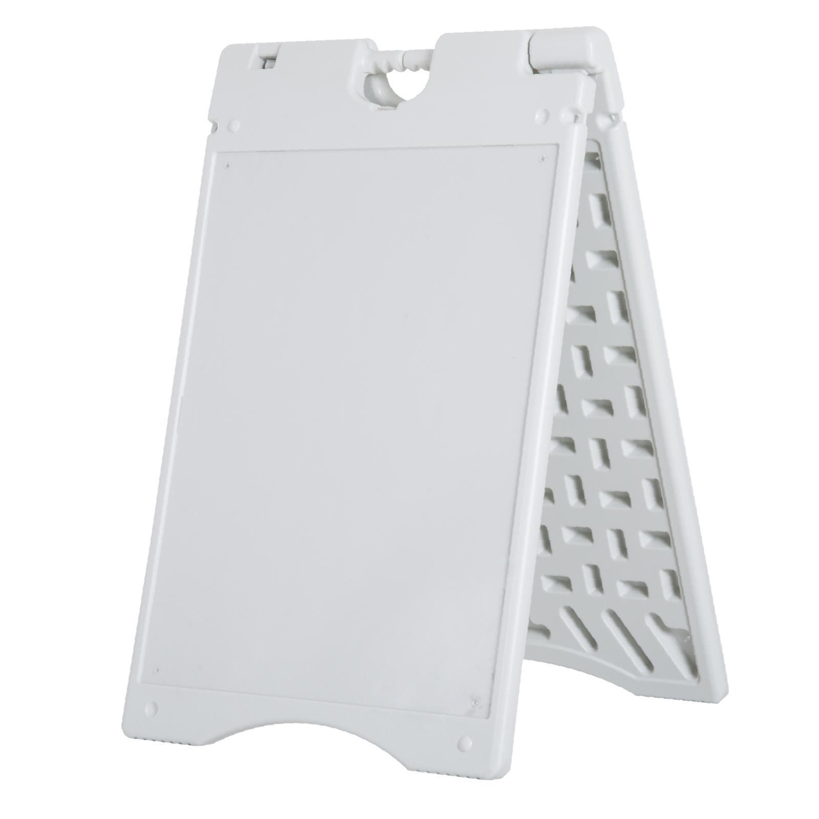 Outdoor Sandwich Board Sign Double Sided Weatherproof Message Board Portable