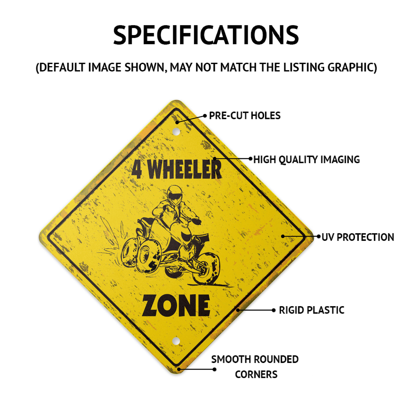 Briannas Room Plastic Sign Vintage Crossing Xing kids bedroom door children’s na