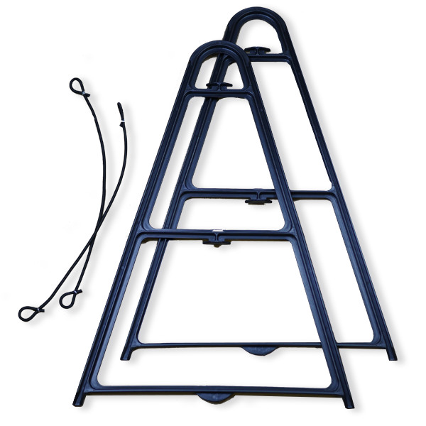 Small A-Frame Sidewalk Sign Frame – 18″x24″ and Up – Expandable (5-Pack)