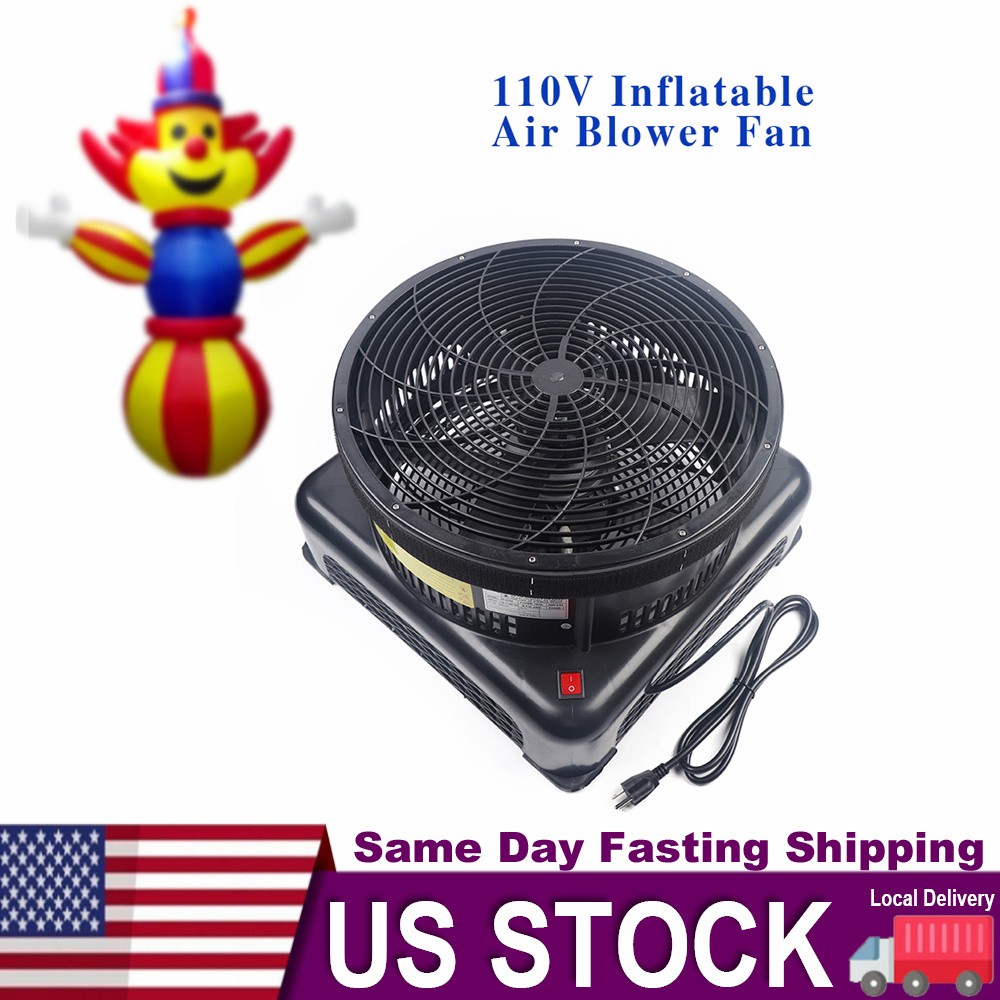 Air Blower Fan 750W 17.7 for Inflatable Wind Dancer Tube Man Air Blower Fan
