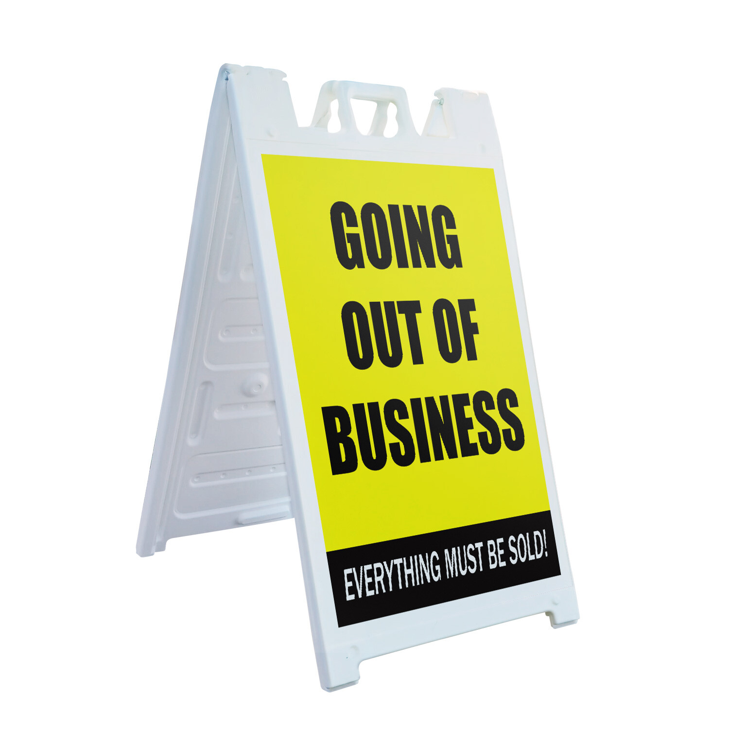 A-frame Sidewalk Going Out Of Business 24″ x 36″ Double Sided A-Frame Sidewalk S
