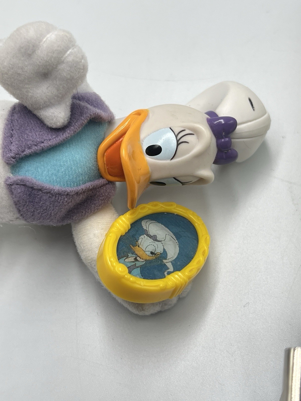 House of Mouse , Daisy Duck , 2001 , McDonald’s Happy Meal , 2″X2″X6″ . Vintage