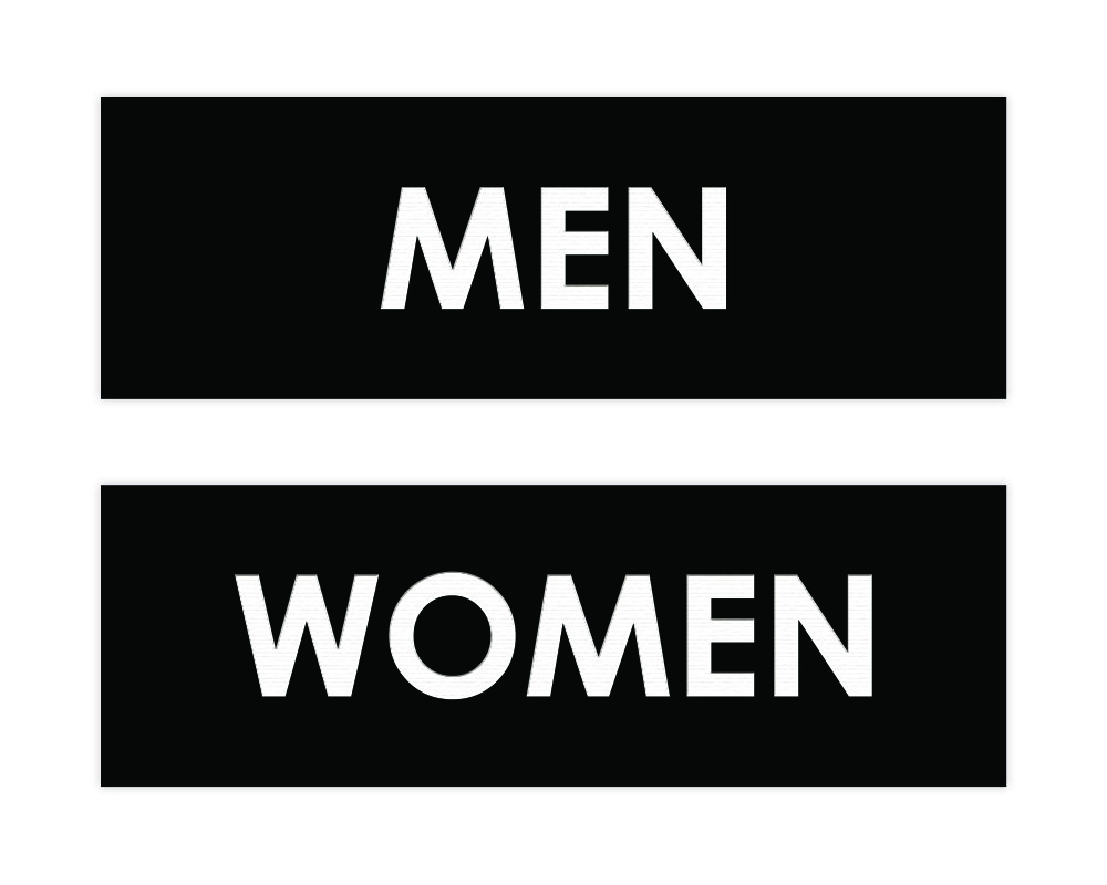 Basic Men Women Sign Set