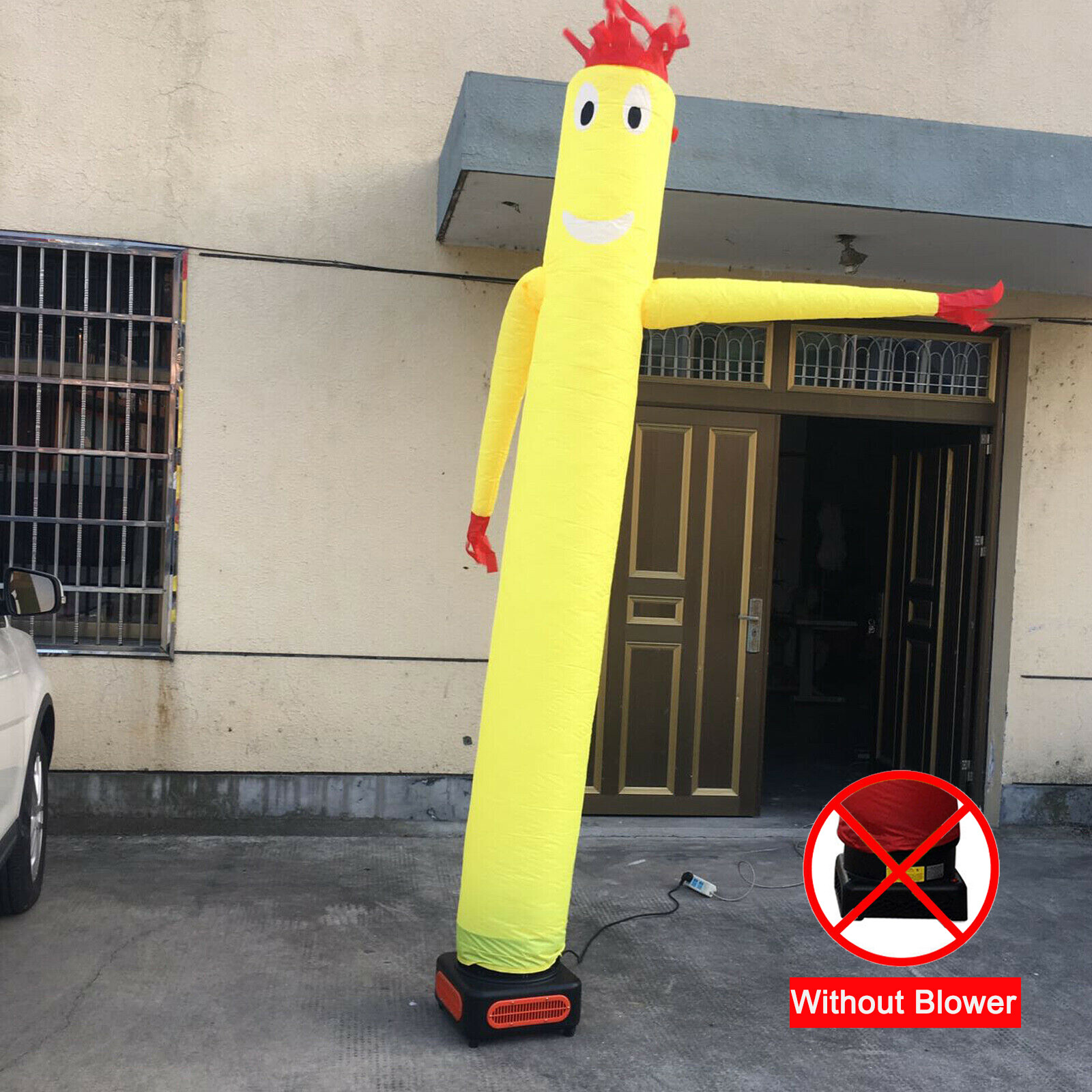 10FT Advertising Inflatable Tube Men Shop Blow Up Giant Waving Arm Fly Human