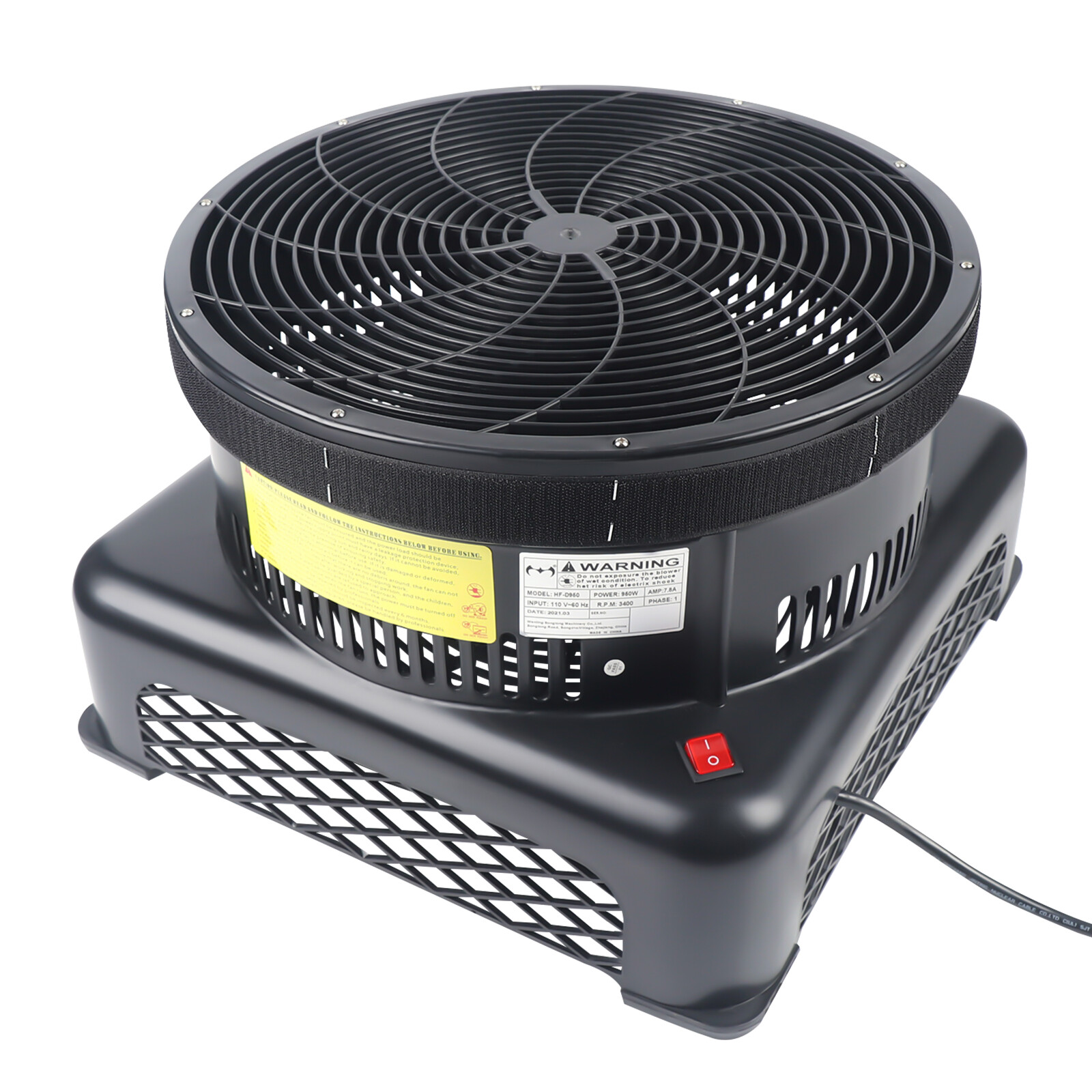 950W Electric Air Blower Fan For Inflatable Dancer Wind Wavy Tube Man Puppet