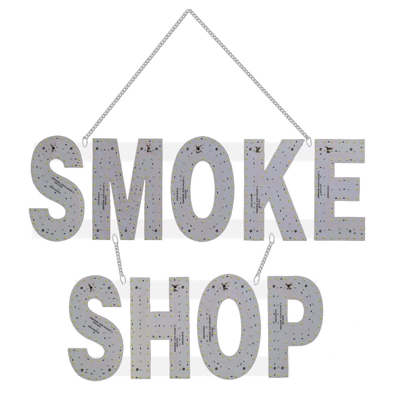 30″x20″ Large LED Smoke Shop Sign for Smoke Shop, Super Bright Unique Design …