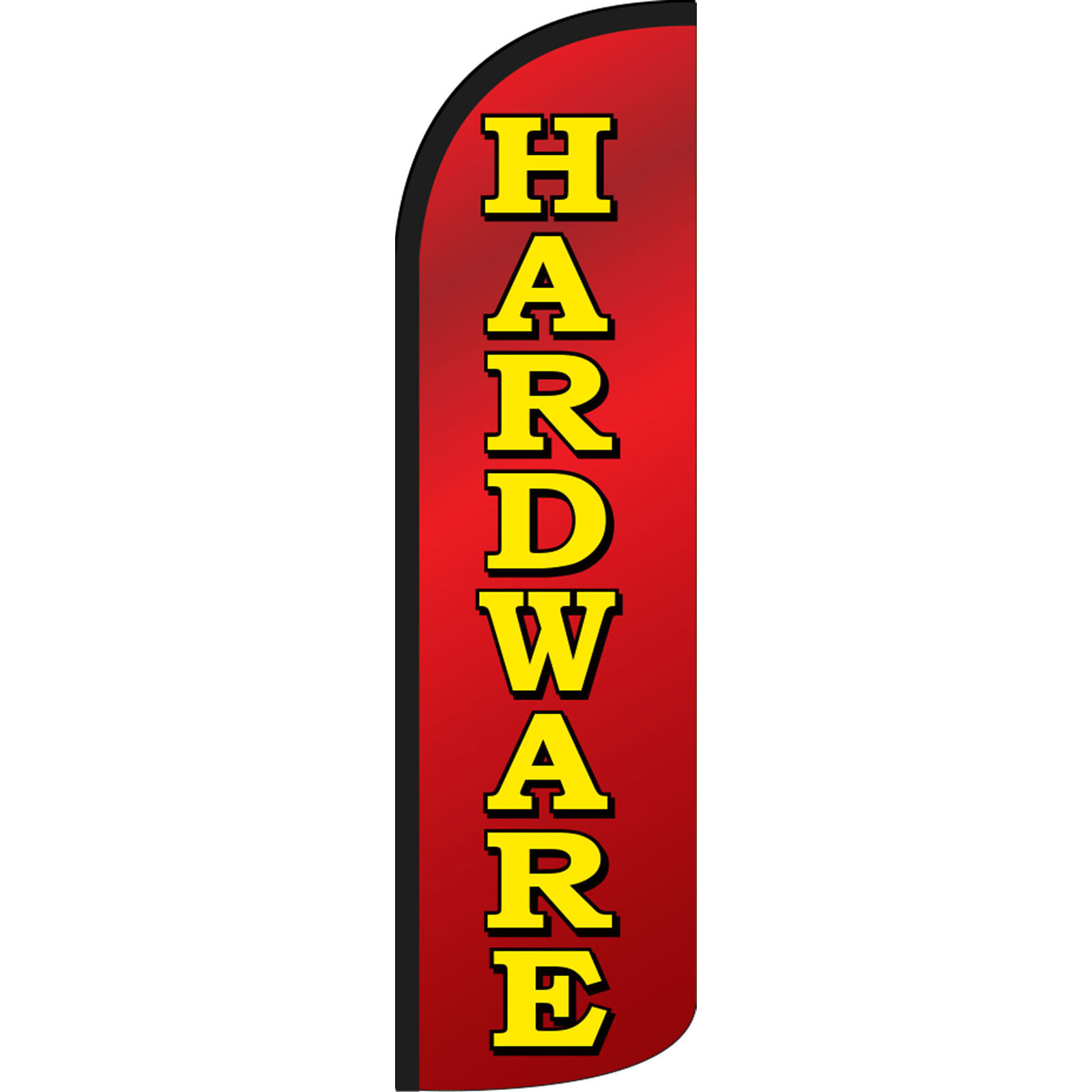 Hardware 3 ft X 11 1/2 ft Windless Swooper Flag (Flag Only)