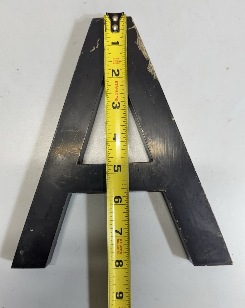 Gemini Inc 8” Cast Aluminum Architectural Letter Sign Black Commercial Letters