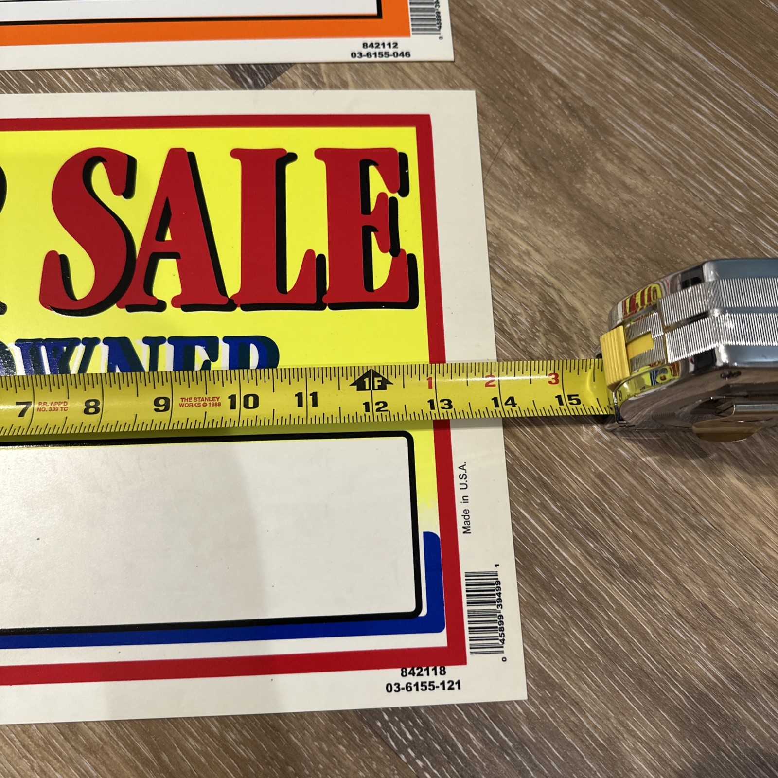 Vintage Colorful For Garage Sale, Yard Sale Vinyl signs
