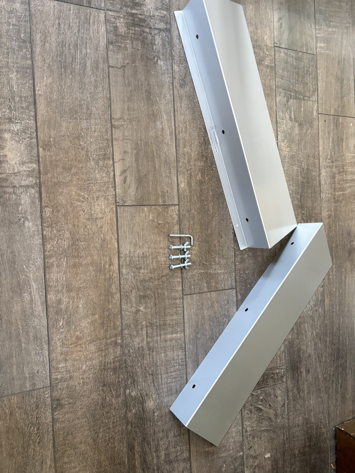 Floor Sign Base for Meter Boards, Ajustable Clamp