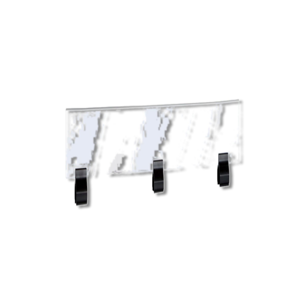 Lavi 4 in X 36 in Slat Wall Sign Topper Kit Plastic 80-11836SFHSET
