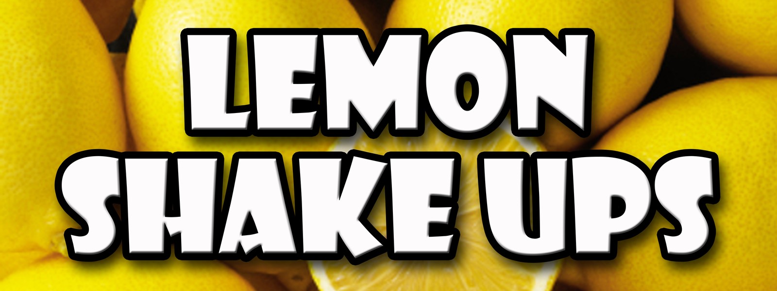 LEMON SHAKE UPS DECAL sticker icy cold fresh refreshing ice lemonade
