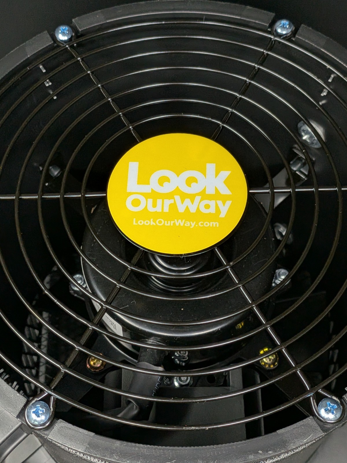 Electric Blower Fan 1/4HP w/ Now Hiring Inflatable Air Dancer Tube Man