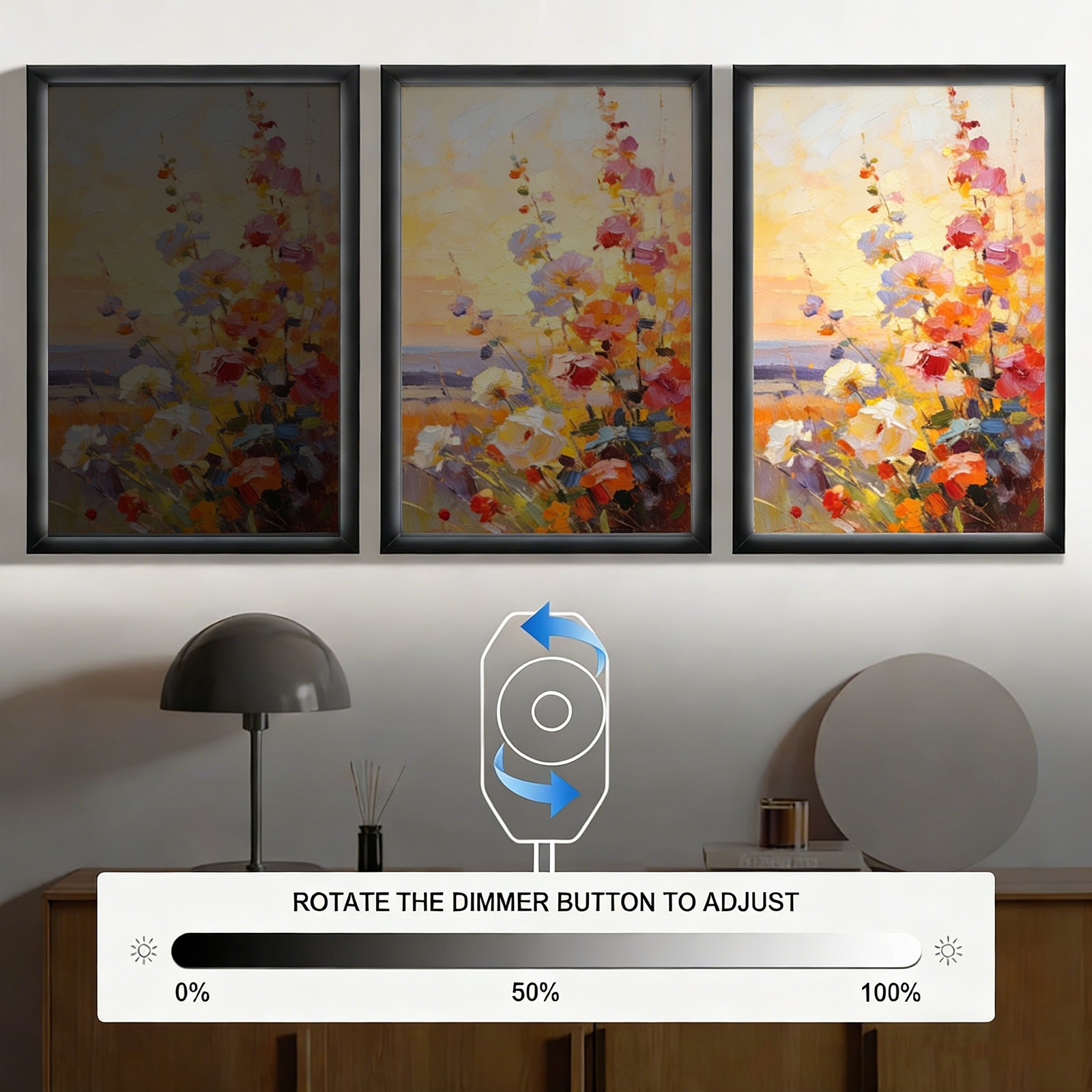 LED Light Box Backlit Movie Poster Art Picture Frame Advertising Display US