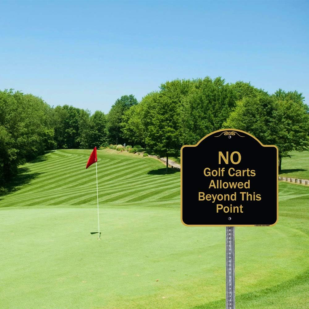 ” Designer Series Sign – Private Driveway No Turn around or Trespassing No Excep