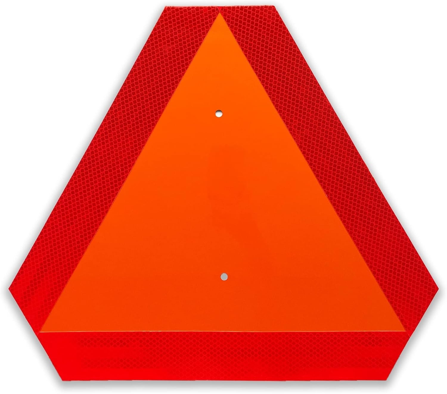 Slow Moving Vehicle Triangle Sign, Plastic Farm Triangle Safety Sign, SMV Sign