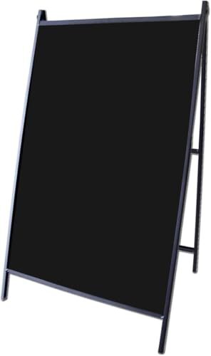 42″ Steel Double Sided A-Frame Sidewalk Sign – Coroplast