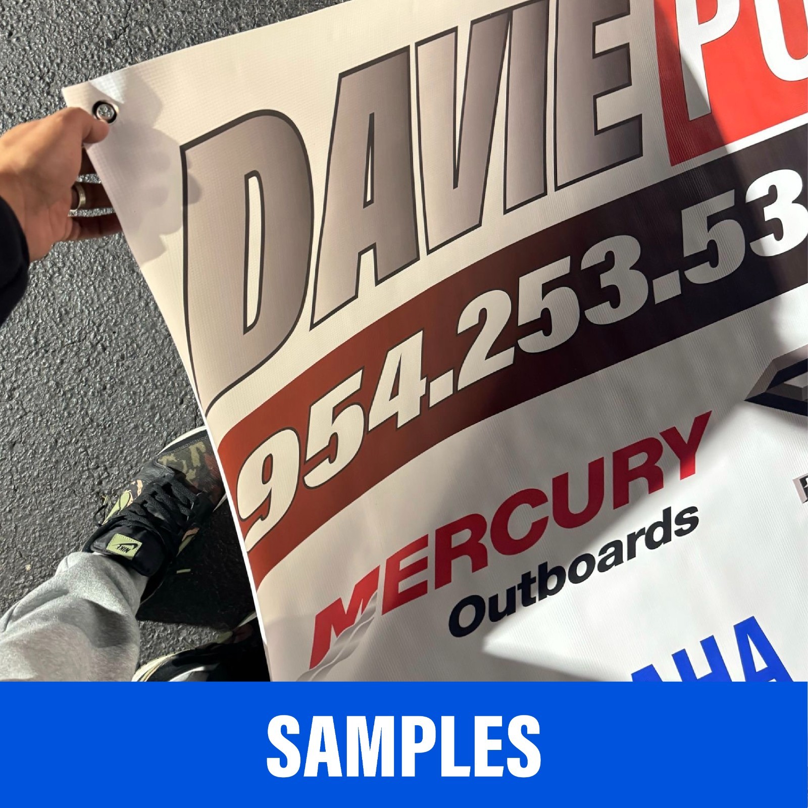 Custom Vinyl Banner Personalized – 13oz Premium Heavy Duty Semi-Gloss In/Outdoor