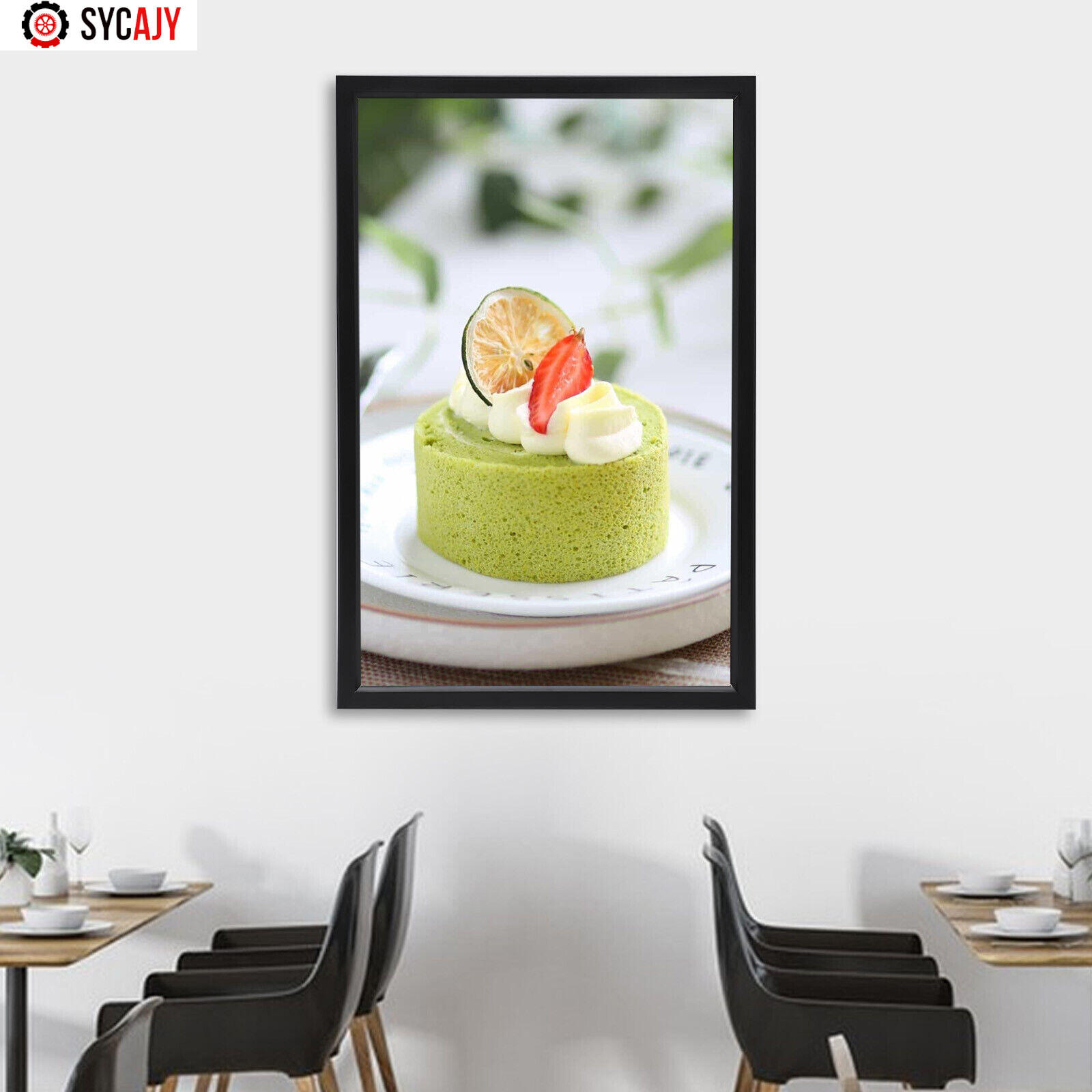 18×24″ LED Light Box Backlit Movie Poster Art Picture Frame Advertising Display