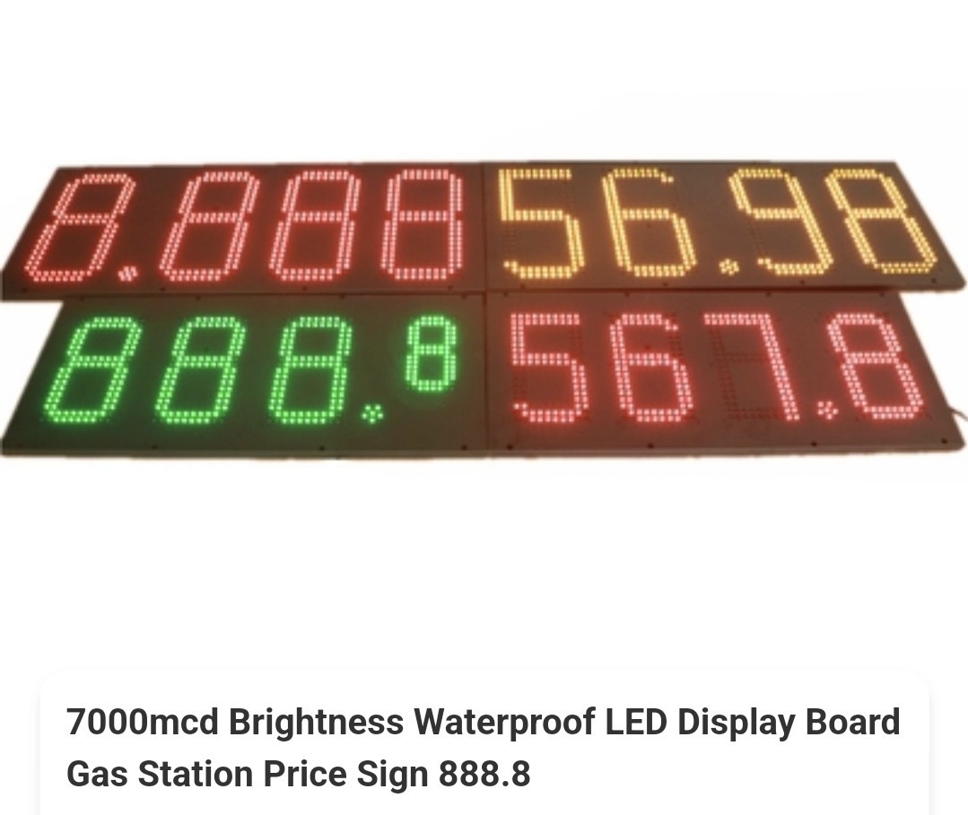 2 unit 16″ LED price gas station