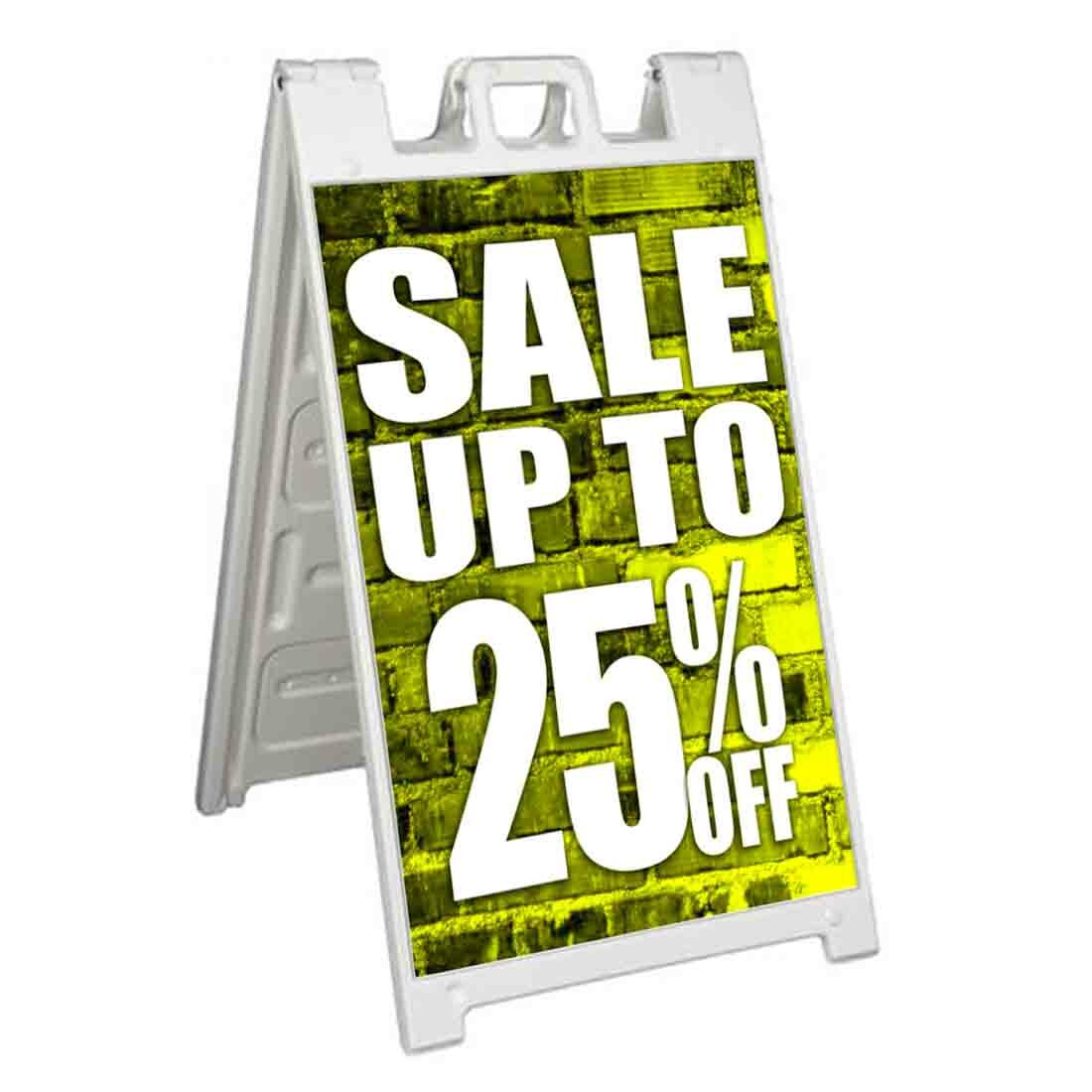 SALE UP TO 25% OFF Signicade 24×36 Aframe Sidewalk Sign Banner Decal DISCOUNT