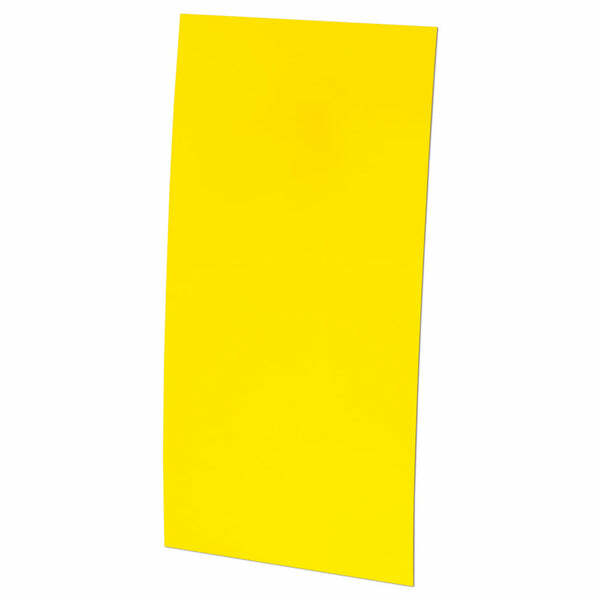 10pcs x 200mm x 100mm YELLOW Magnetic Labels Warehouse Racking Magnet Whiteboard
