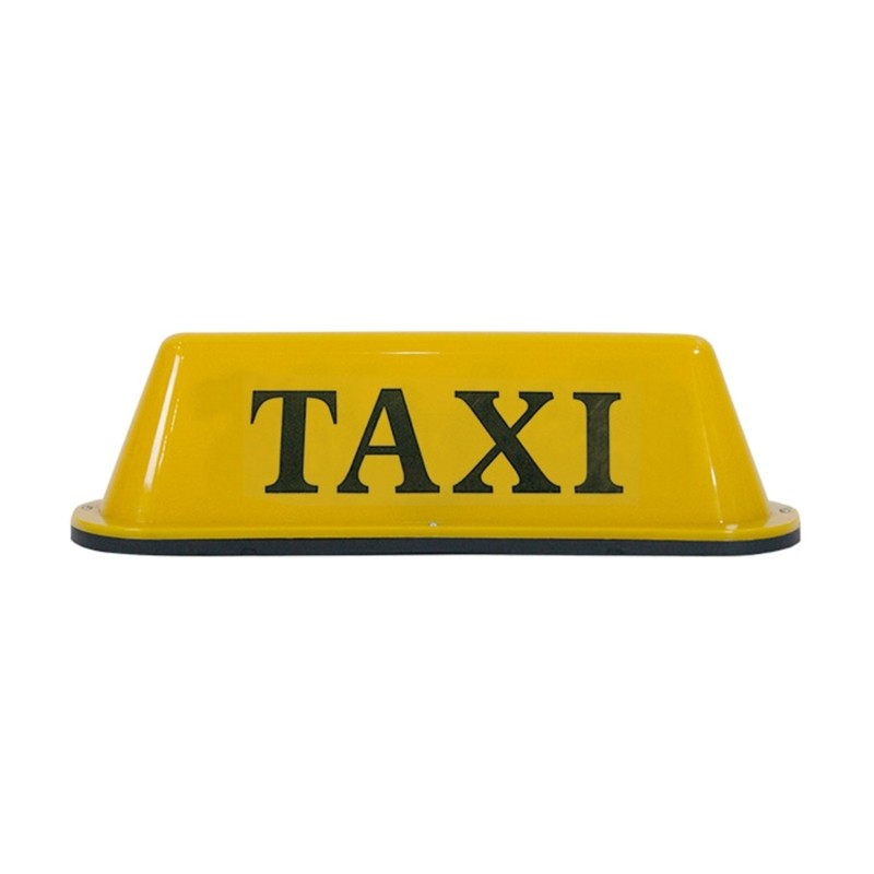Led Illuminated Cab Roof Sign Lamp Vehicle Taxi Top Light Dome Universal