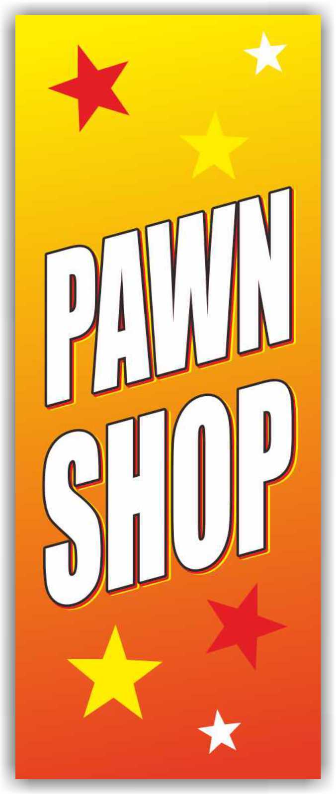 PAWN SHOP Advertising Banner Vinyl Mesh Sign Flag gold cash Jewelry Silver coin