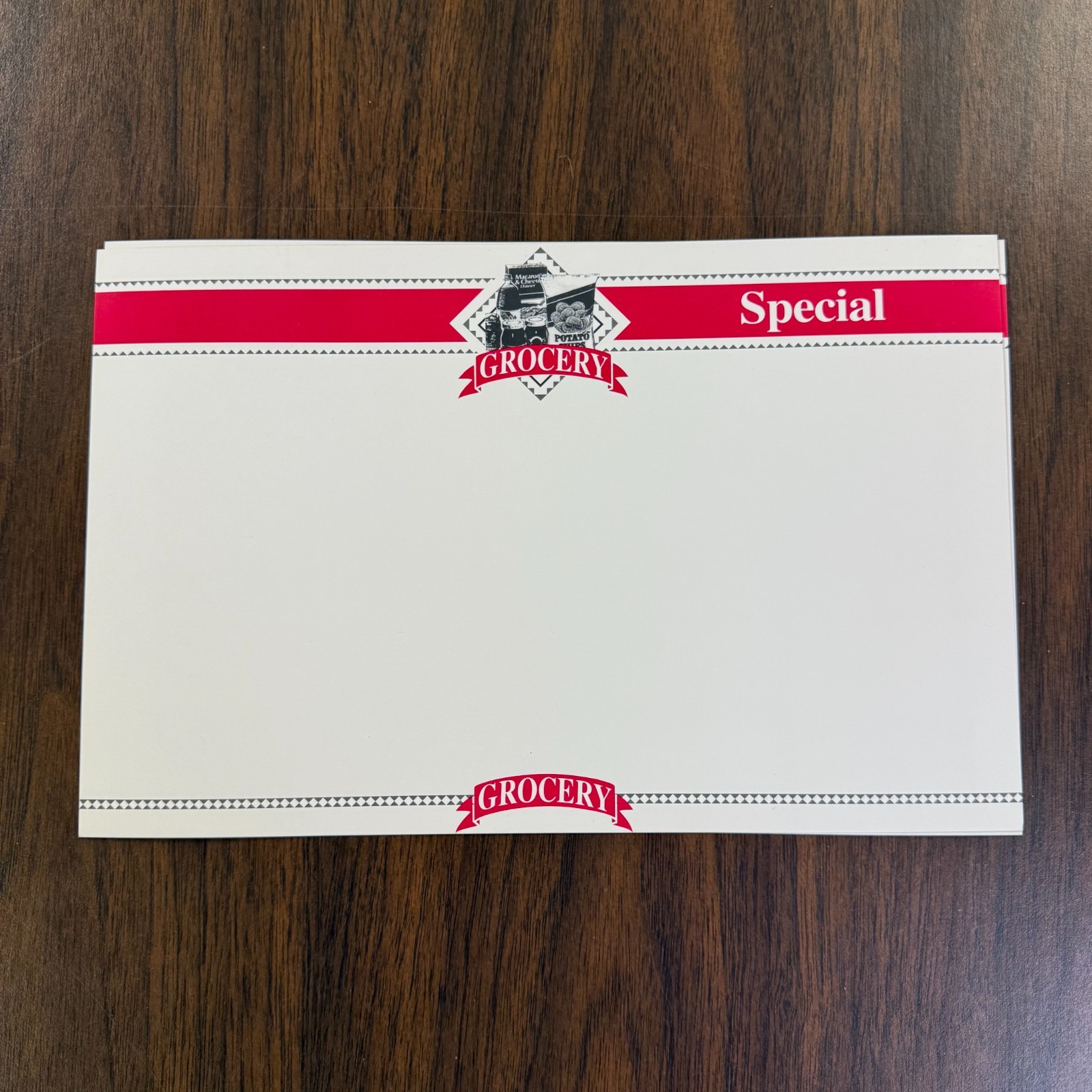 Grocery Special Price Signs Shelf Cards -Price Cards 11″W x7″H-50pcs