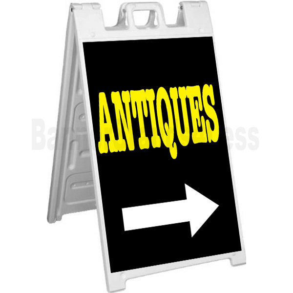 Signicade A-Frame Sign Sidewalk Sandwich Pavement Sign – ANTIQUES kb