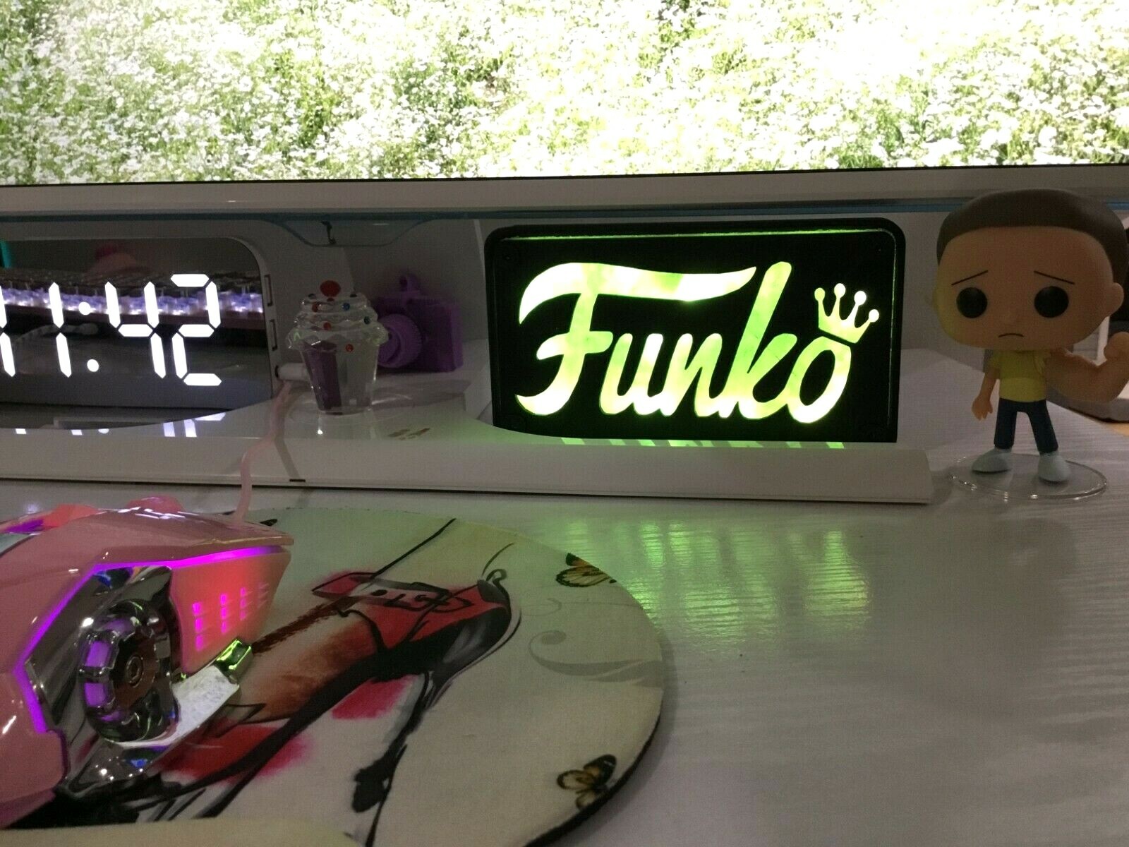 MultiColor FUNKO Pop LED Wall or Desk Sign With Remote, Funkos, Funko Pops