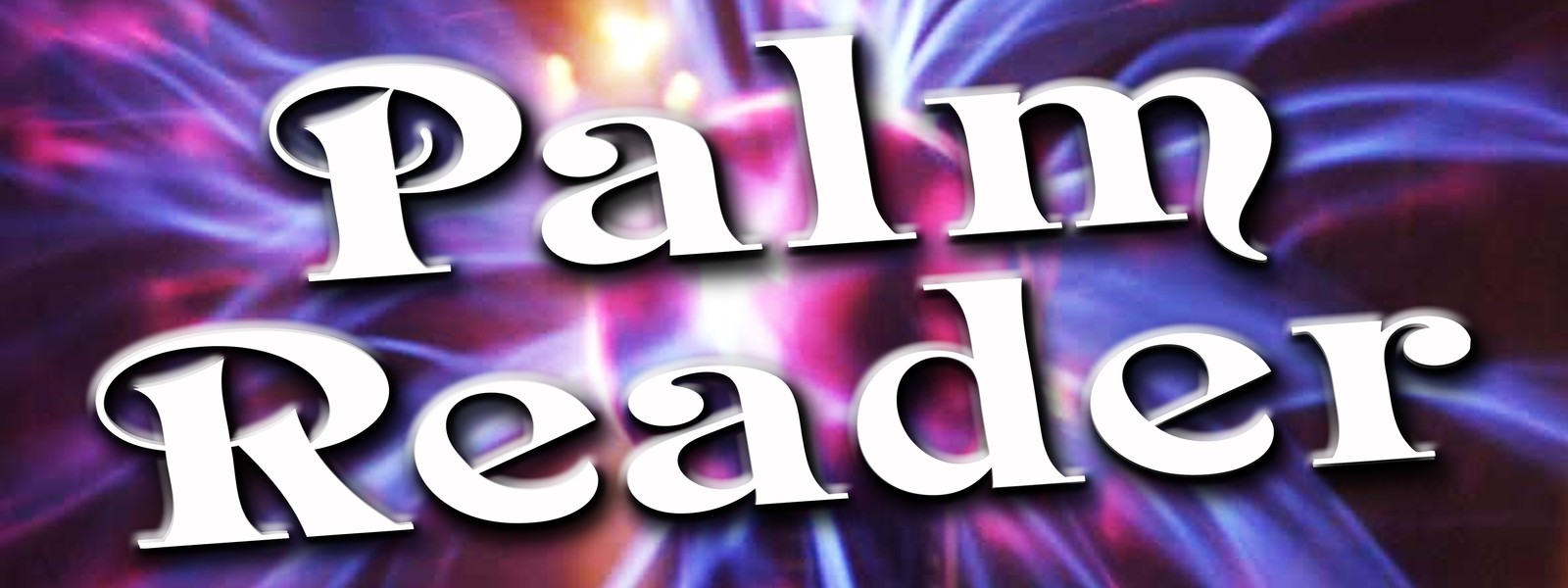 PALM READER DECAL sticker fortune teller crystal ball future mystic hand