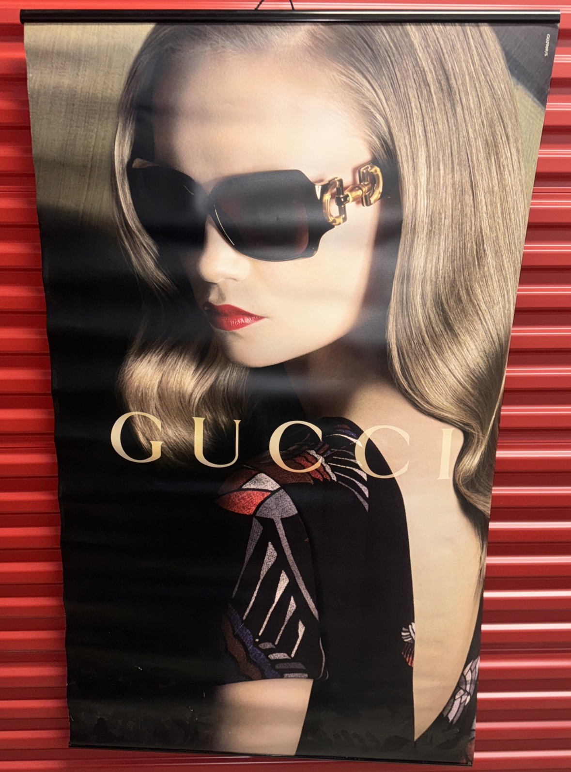 Gucci Double Sided Vinyl Store Banner Printed In Italy 36×60