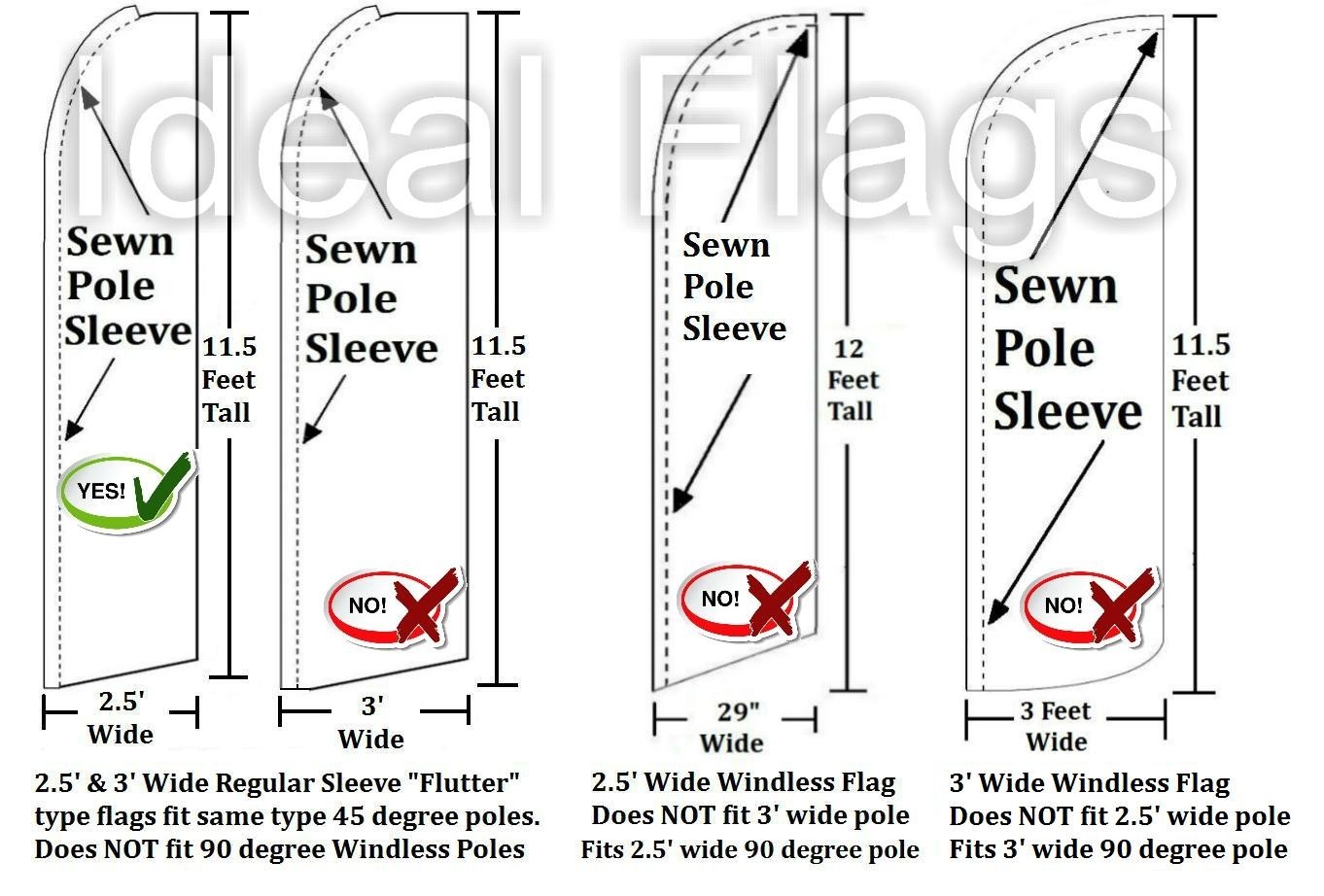 1st MONTH FREE SWOOPER FLAG Flutter Feather Vertical Advertising Sign Banner