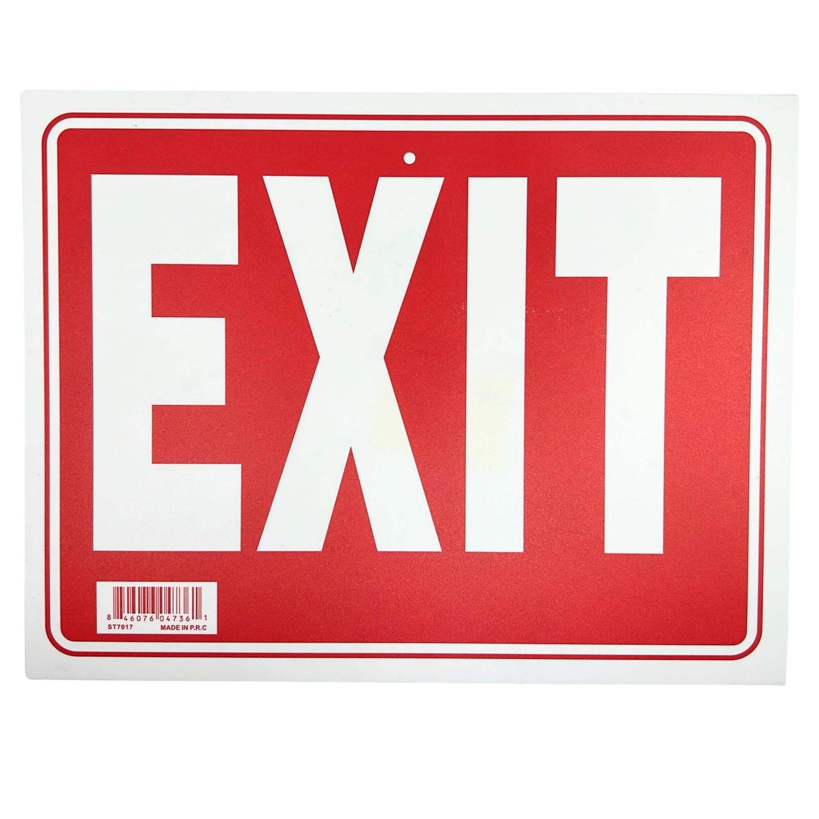 9″X12″ “EXIT” Plastic Signage Sign-1 Pack