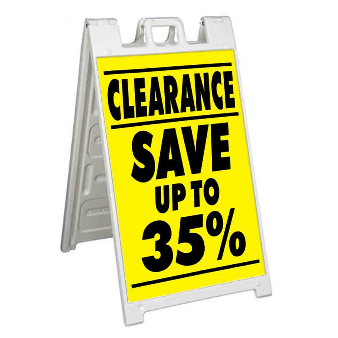 CLEARANCE SAVE UP TO 35% Signicade 24×36 Aframe Sidewalk Sign Banner Decal SALE