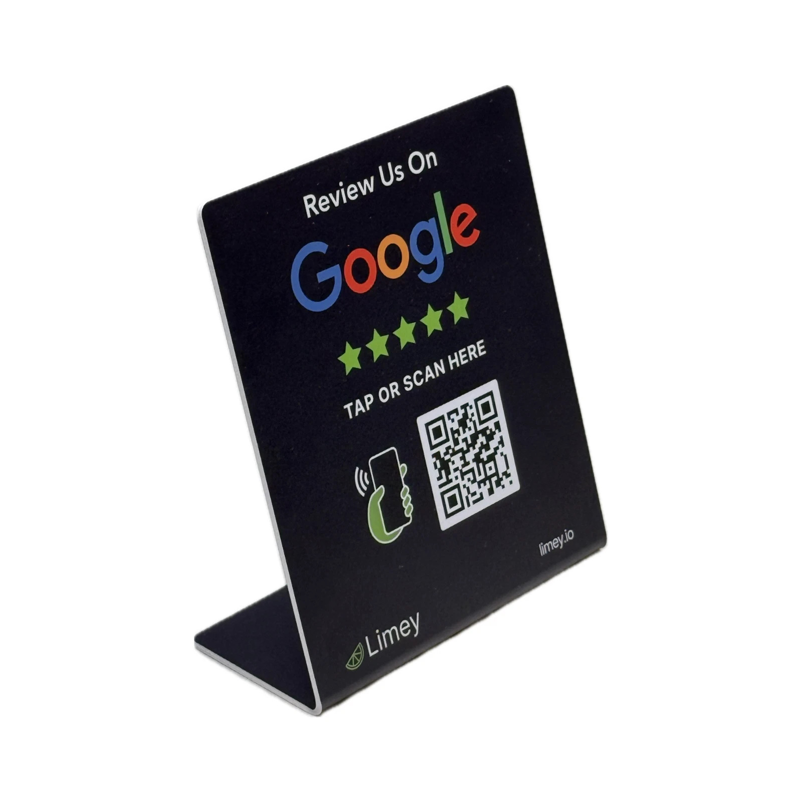 50x NFC Google Review Stands | Tap & Scan Table Displays | Bulk Lot
