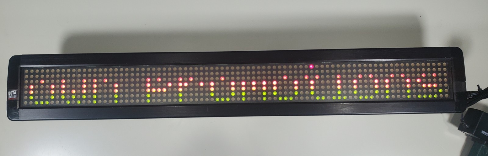 Adaptive Micro Systems 213C-1 Digital Animated LED Sign Beta Brite 24-inch