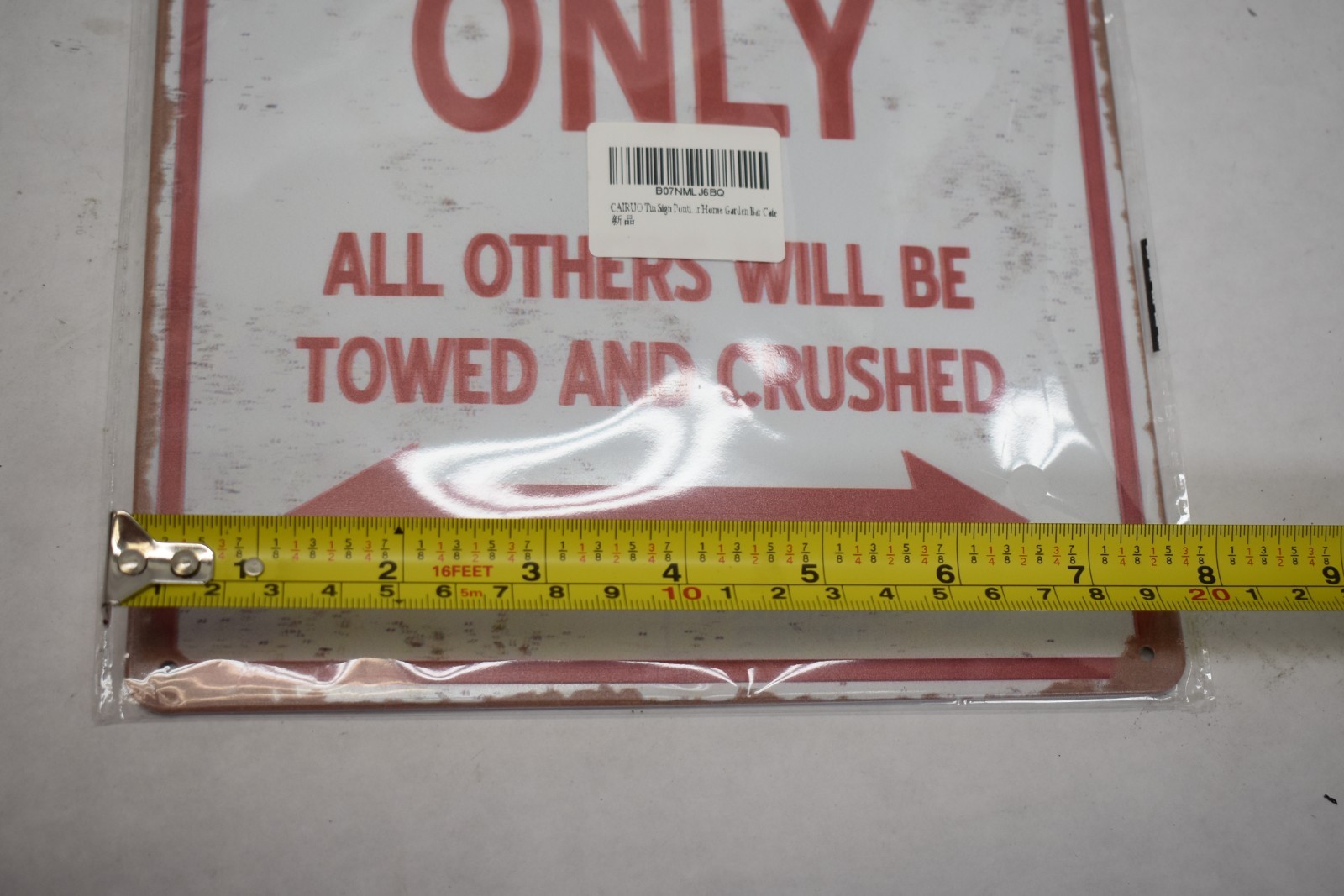 Pontiac Parking Only Metal Sign 8″ x 12″ Aluminum Stainless Steel Sign 2 Pack