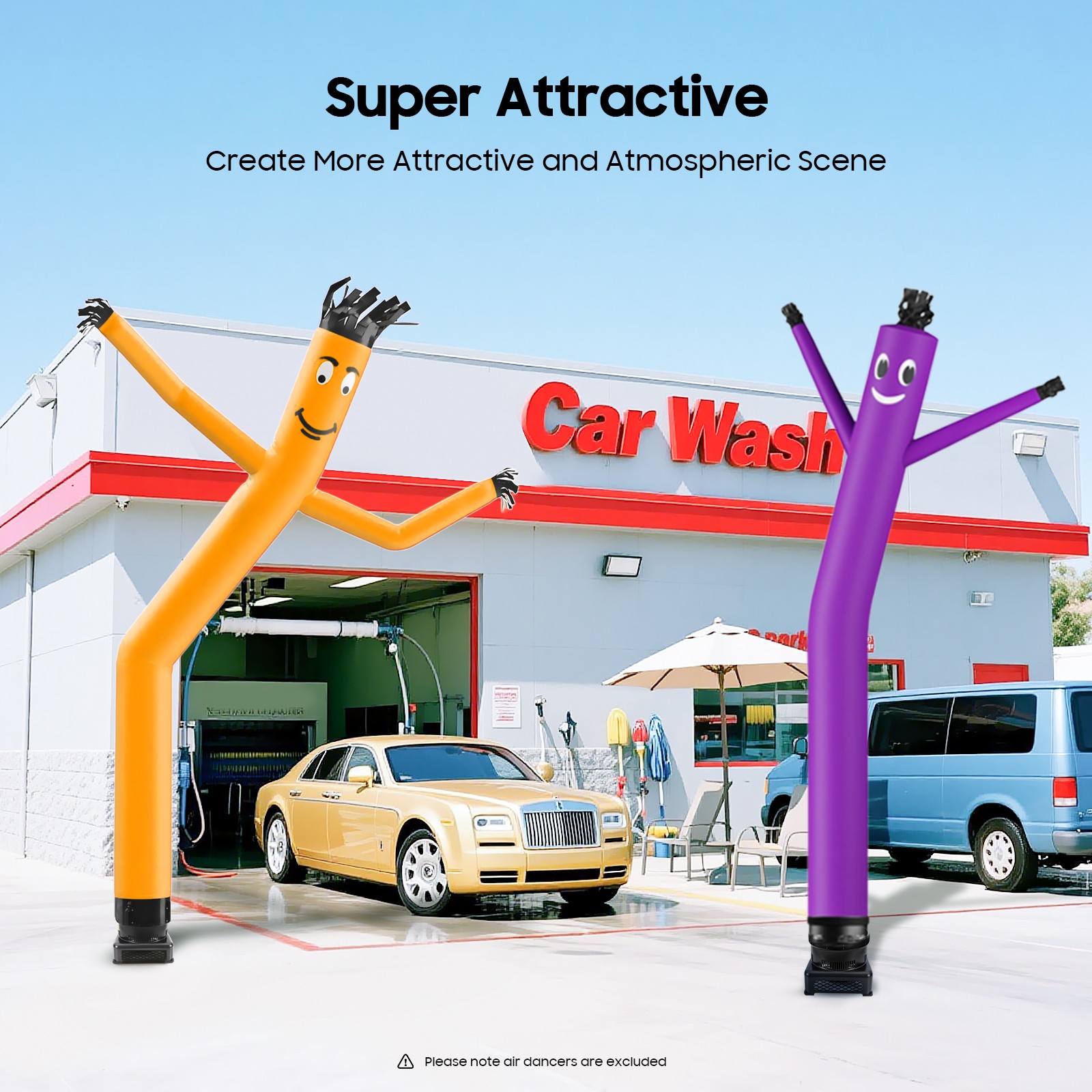 950W Electric Air Blower Fan For Inflatable Dancer Wind Wavy Tube Man Puppet