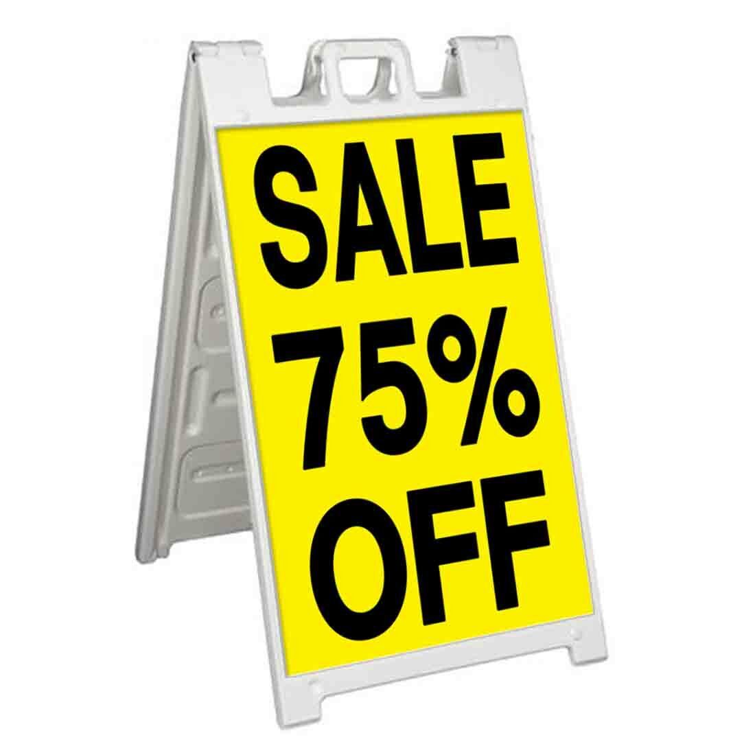 SALE 75 PERCENT OFF Signicade 24×36 A Frame Sidewalk Pavement Sign Double Sided
