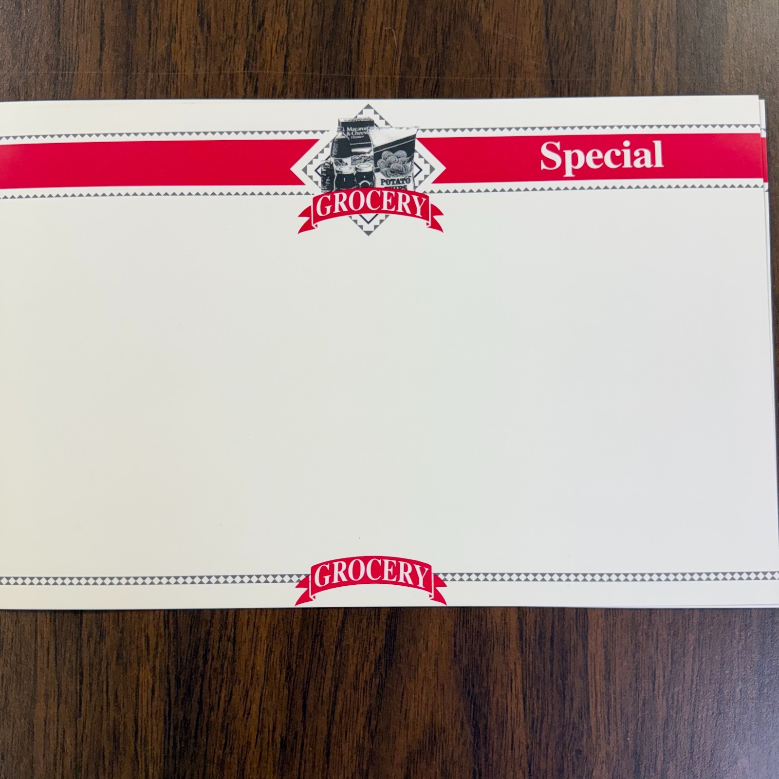 Grocery Special Price Signs -Shelf Card -Price Cards 11″W x7″H-50pcs