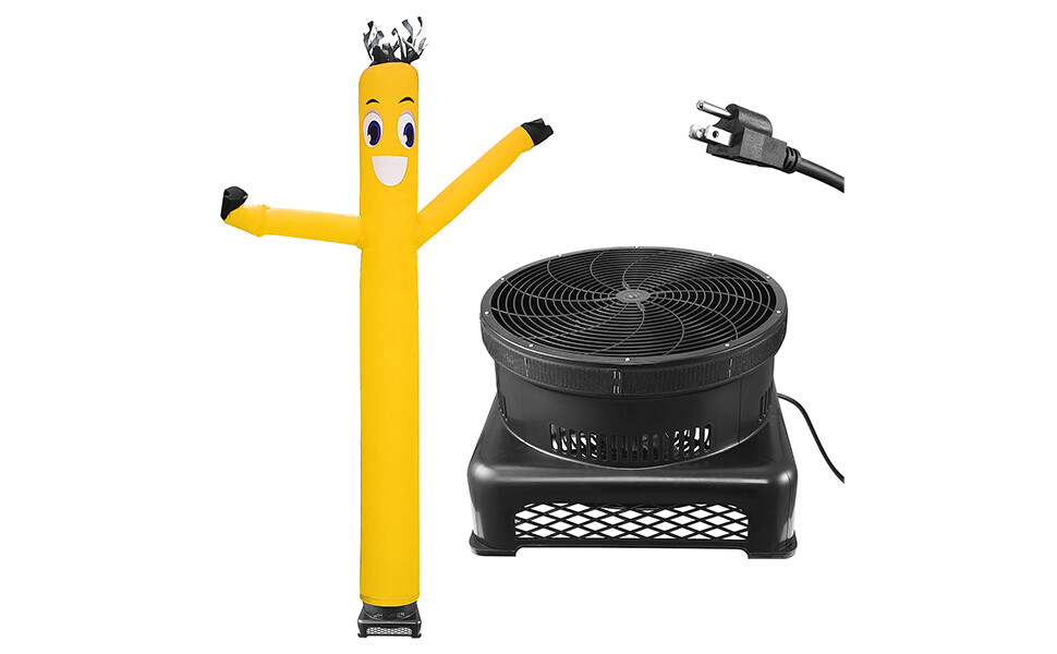 20ft Inflatable Puppet Dancer W/Blower Advertising Air Wind Tube Skys Wavy Man