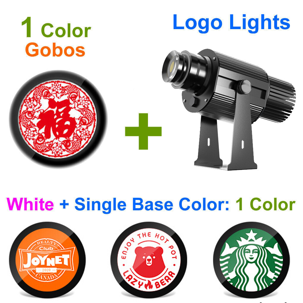 90W LED GOBO Projector Light Indoor Outdoor Waterproof IP65 Custom Logo Image