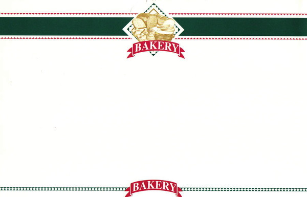 Bakery Display Sale Price Signs- 50pcs-11″ x 7″