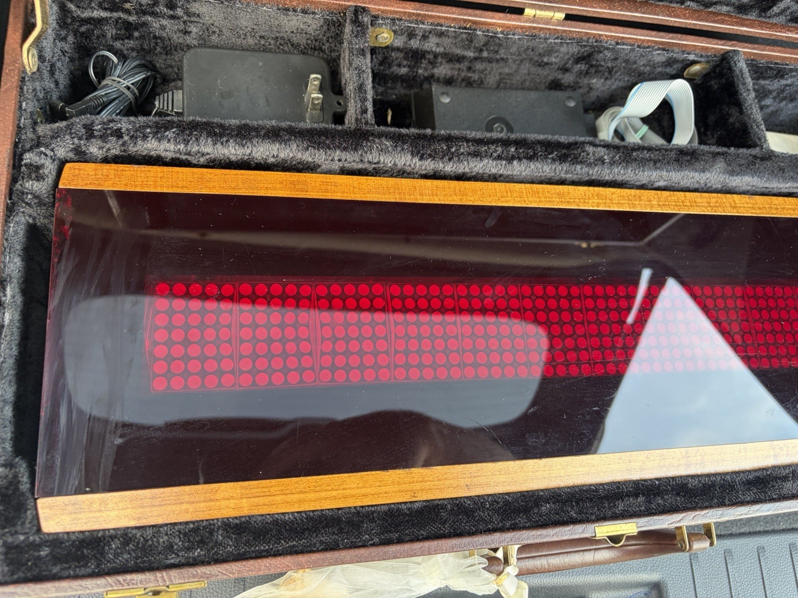 Vintage Great Cond 1984 AMS Alpha 210 Programmable Digital Sign Original Box