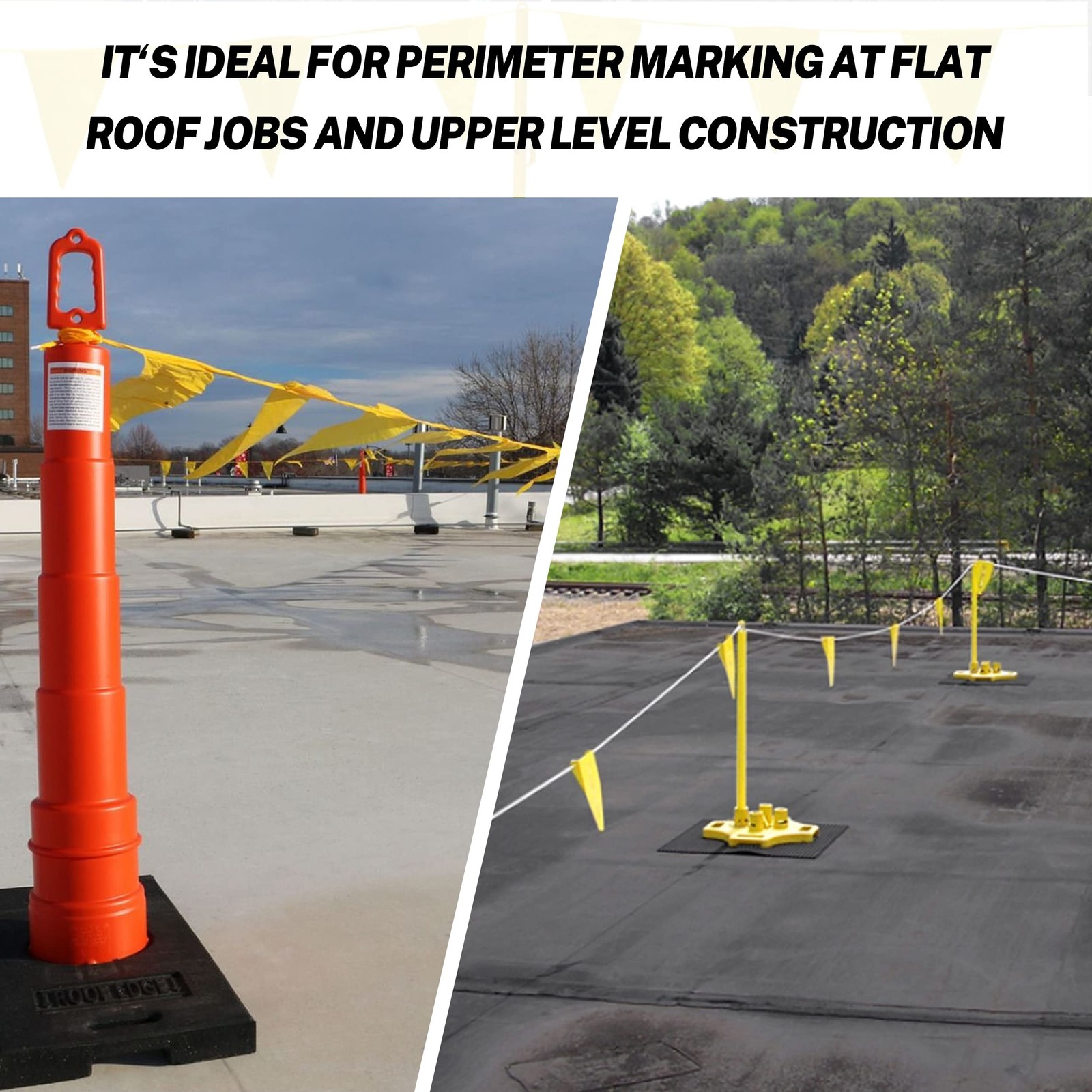 Multicolor Pennant Banner Flags | OSHA 500lb | Strand Fade Resistant 【102FT】