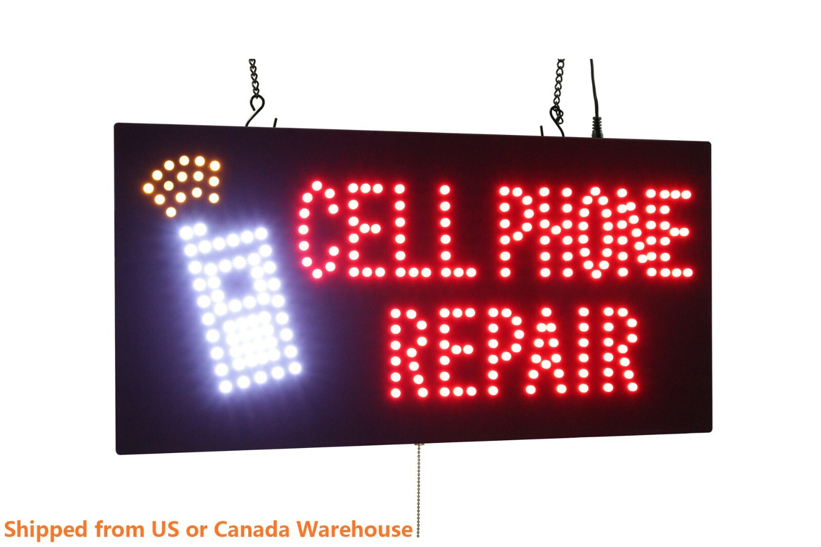 Cell Phone Repair Neon Sign LED Open Sign Store Sign Business Sign Window Sign